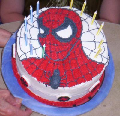 торт Человек-паук