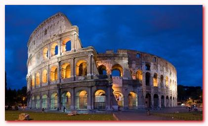 Одной главных достопримечательностей Италии является прославленный Колизей